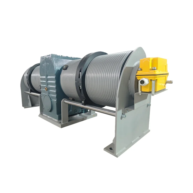Servo Double Drum Electric Winch