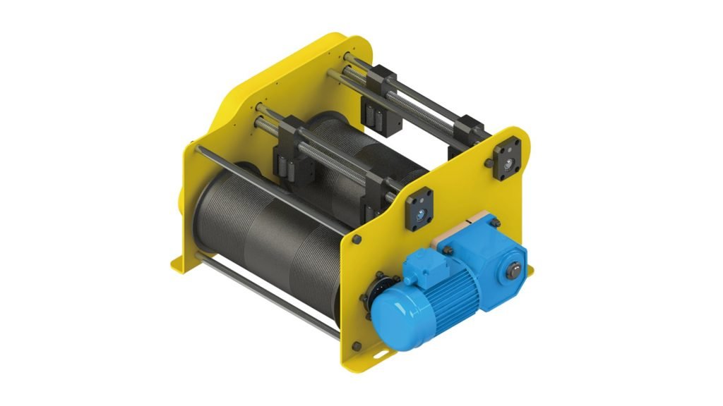 Aluminium Alloy Rope-out Winch