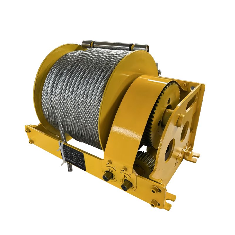 Hand-cranked Dual-speed Winch