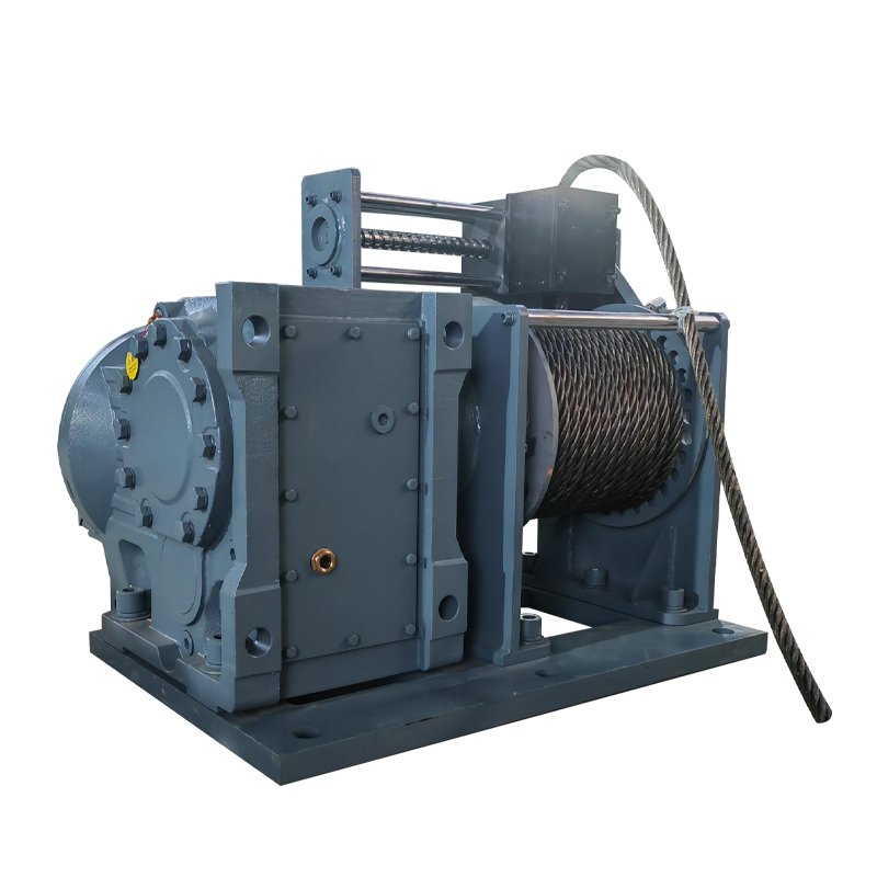 Self-reeling Industrial Winch